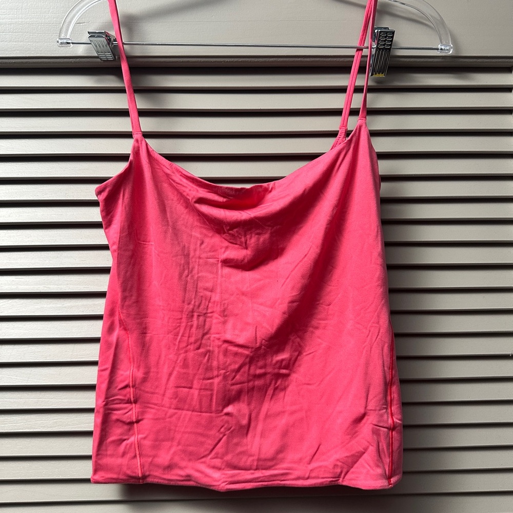 Lululemon Wundermost Spaghetti-Strap Cami Tank Top Glaze Pink M #0038 - Picture 2 of 5